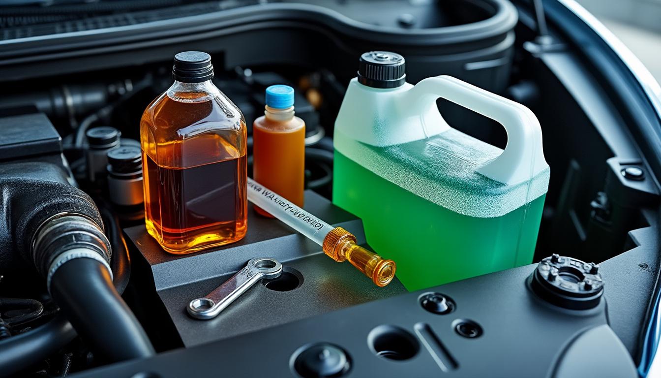 découvrez tout sur les liquides auto essentiels (refroidissement, freinage, direction) : comment contrôler les niveaux, réaliser les purges et détecter les fuites pour assurer la sécurité et la performance de votre véhicule.