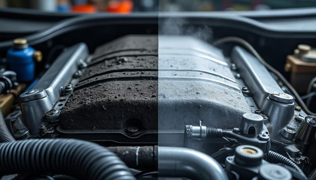 découvrez les méthodes efficaces de nettoyage moteur et décalaminage, leurs avantages, et comment éviter les arnaques dans l'entretien automobile.