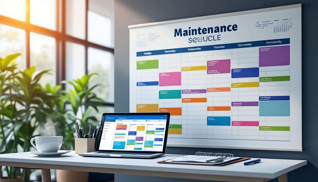 découvrez un planning annuel d'entretien préventif essentiel pour préserver la performance et la longévité de vos équipements tout au long de l'année.
