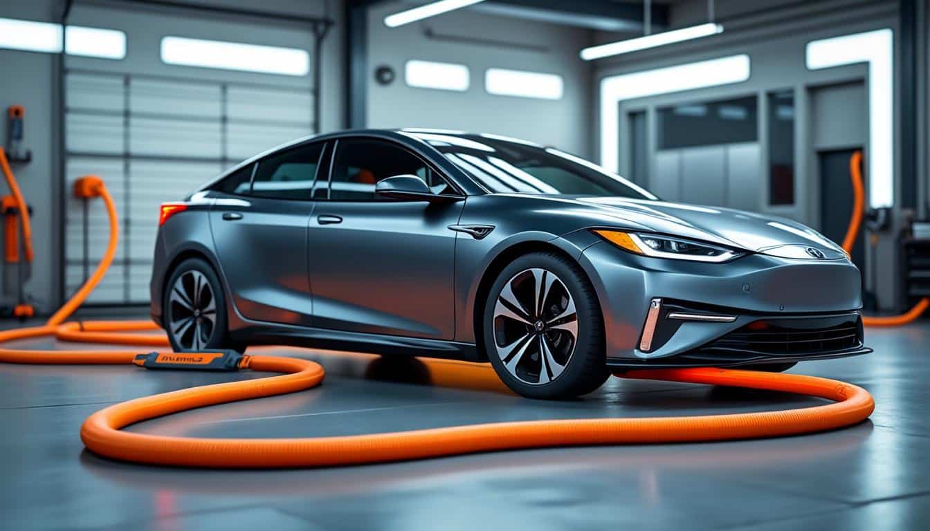 découvrez pourquoi la présence de câbles haute tension orange sur une voiture hybride nécessite des précautions spécifiques pour assurer votre sécurité.