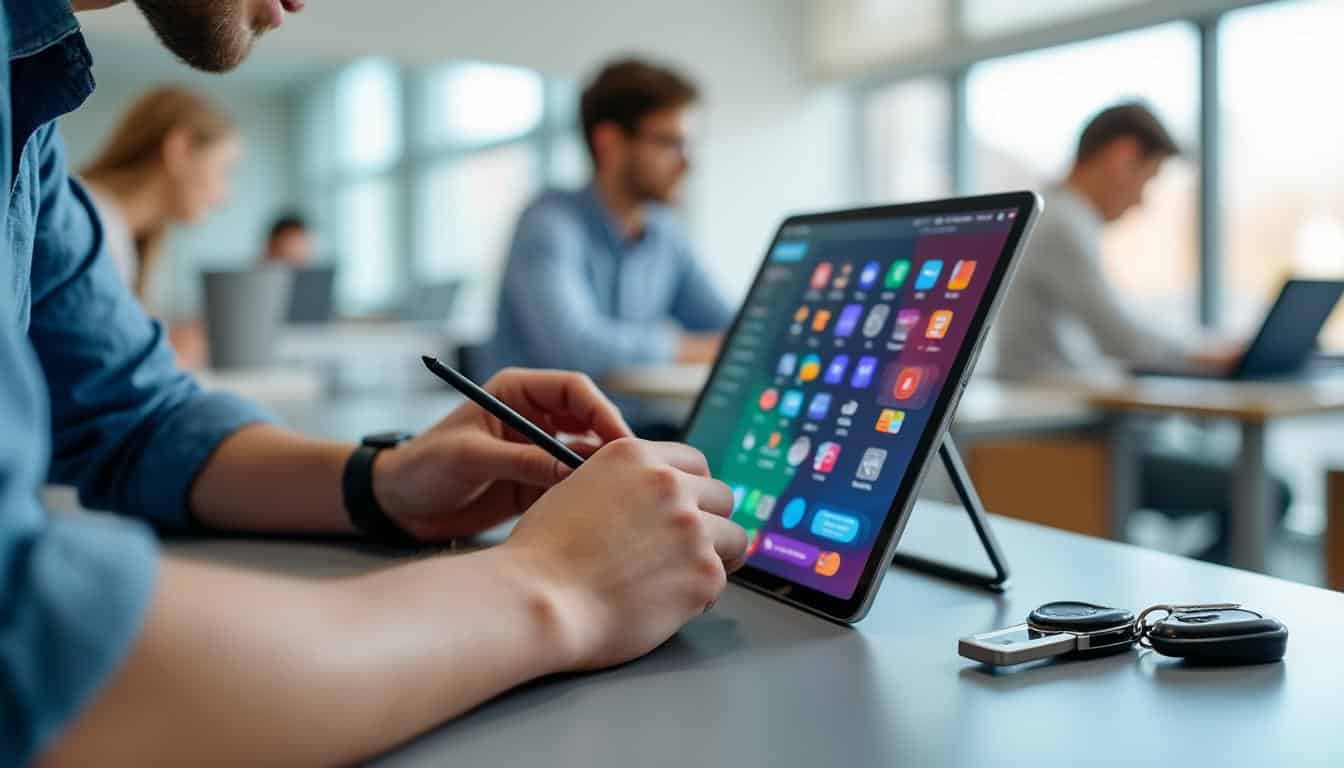 découvrez comment la présentation à l'examen du code de la route sur tablette tactile modernise et facilite les épreuves pour une expérience plus interactive et efficace.