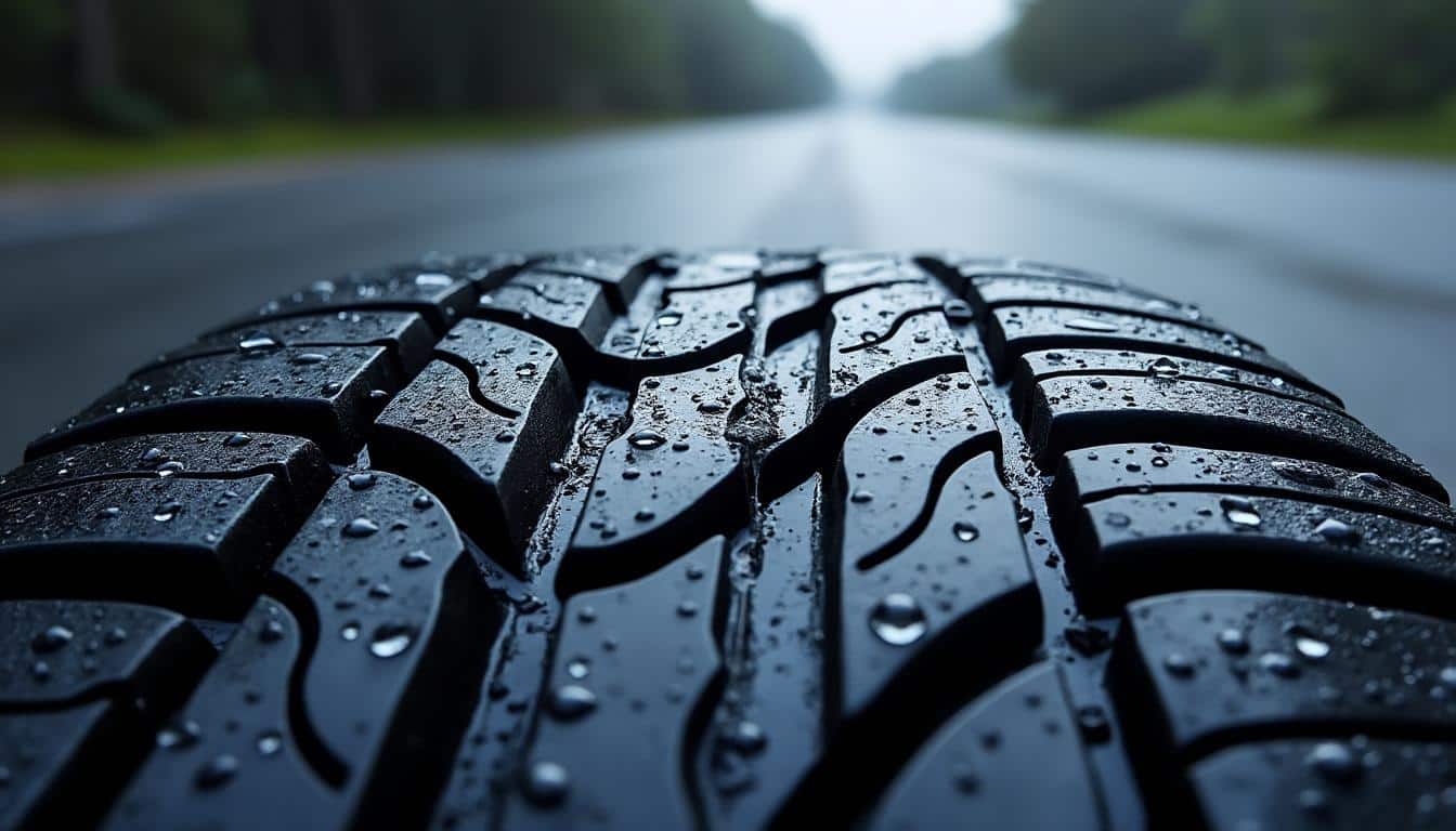découvrez comment la profondeur des rainures d'évacuation d'eau influence la performance et la sécurité des pneus saison, garantissant une meilleure adhérence et un confort optimal sur routes mouillées.