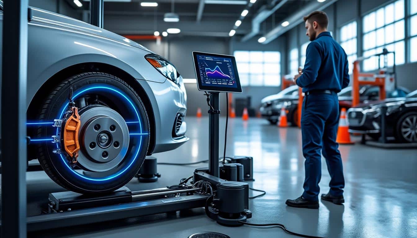 assurez votre sécurité routière en vérifiant la symétrie du freinage lors du contrôle technique, une étape essentielle pour prévenir les accidents.