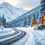 découvrez comment le code de la route traite la spécificité des panneaux de signalisation liés à la neige pour assurer la sécurité des conducteurs en conditions hivernales.