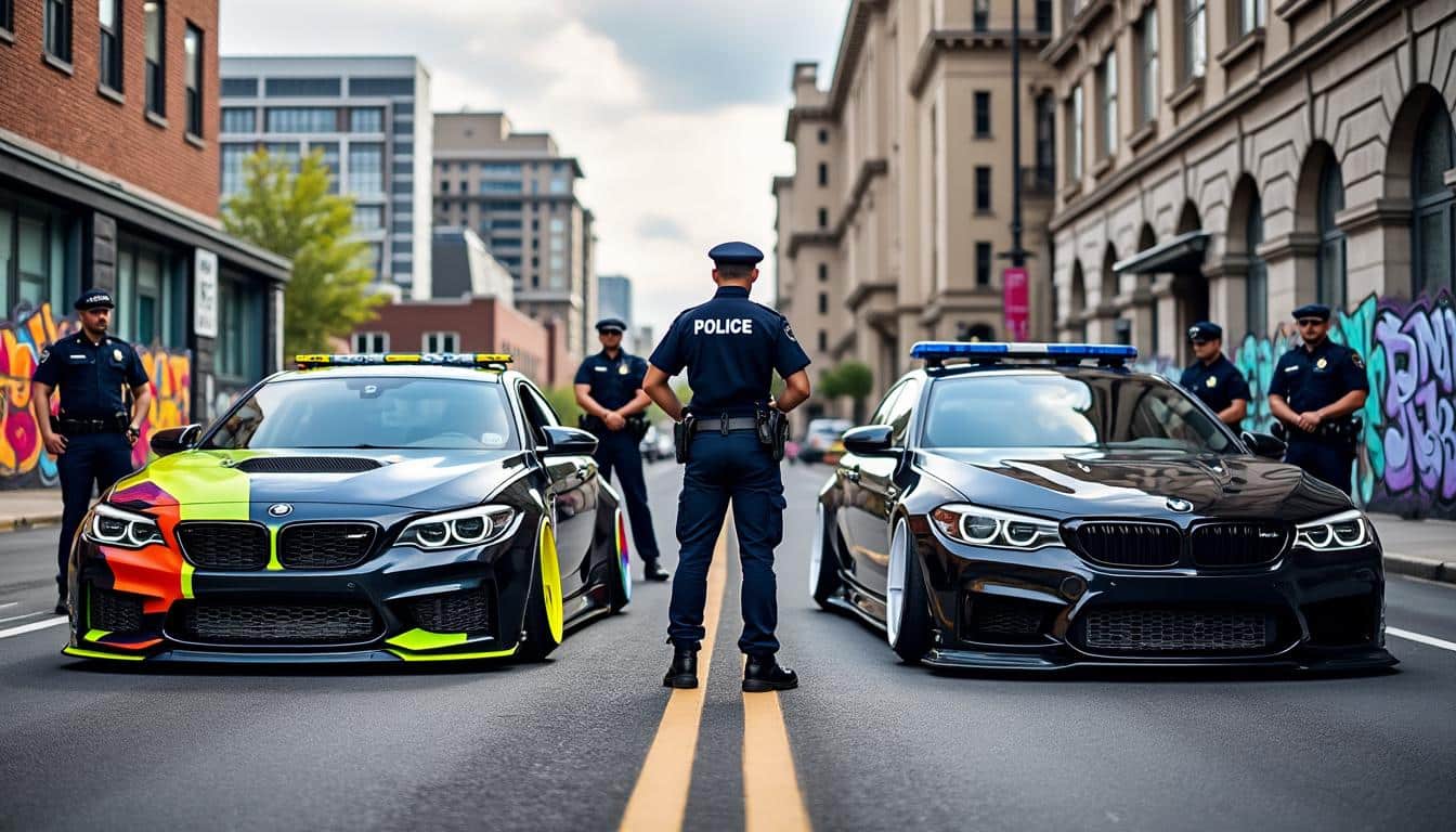 découvrez comment la tolérance des forces de l'ordre envers les véhicules rabaissés varie selon les régions, et ce que cela signifie pour les passionnés de tuning carrosserie.