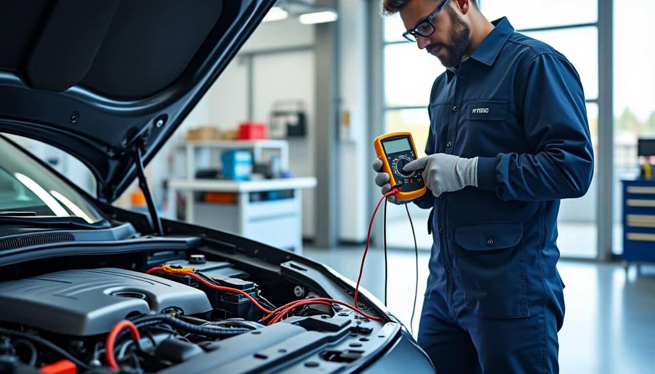 découvrez pourquoi l'utilisation d'un multimètre spécifique haute tension est essentielle et obligatoire pour garantir la sécurité lors de la réparation des voitures hybrides.