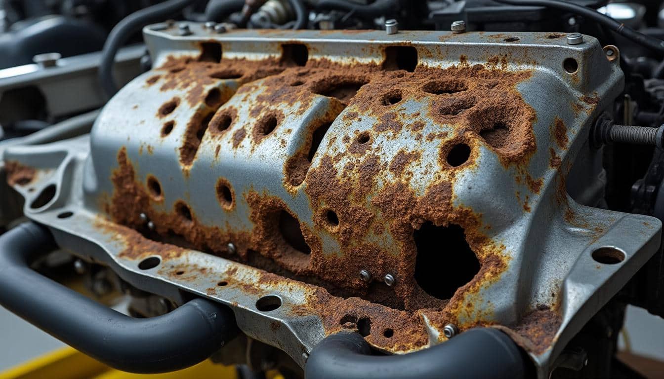 découvrez pourquoi la corrosion perforante sur le berceau moteur entraîne un refus au contrôle technique et comment prévenir ce problème crucial.