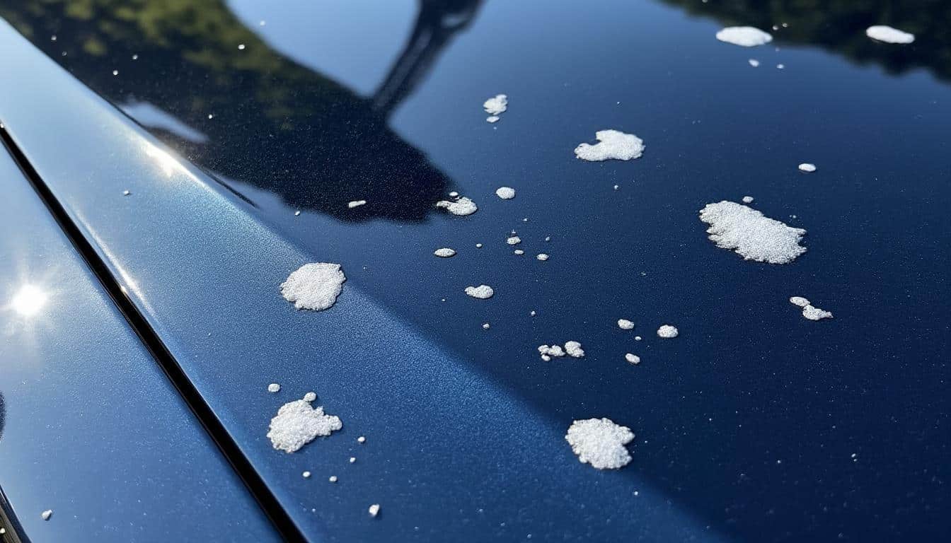 découvrez comment éviter l'apparition de traces de calcaire et waterspots pour un lavage detailing impeccable et un résultat final sans défaut.