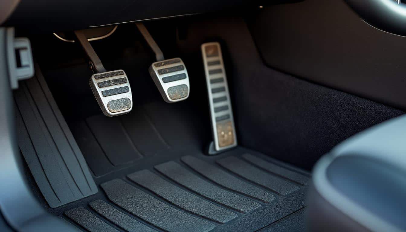découvrez comment inspecter l'usure des pédales pour révéler le véritable kilométrage d'une voiture d'occasion avant l'achat.