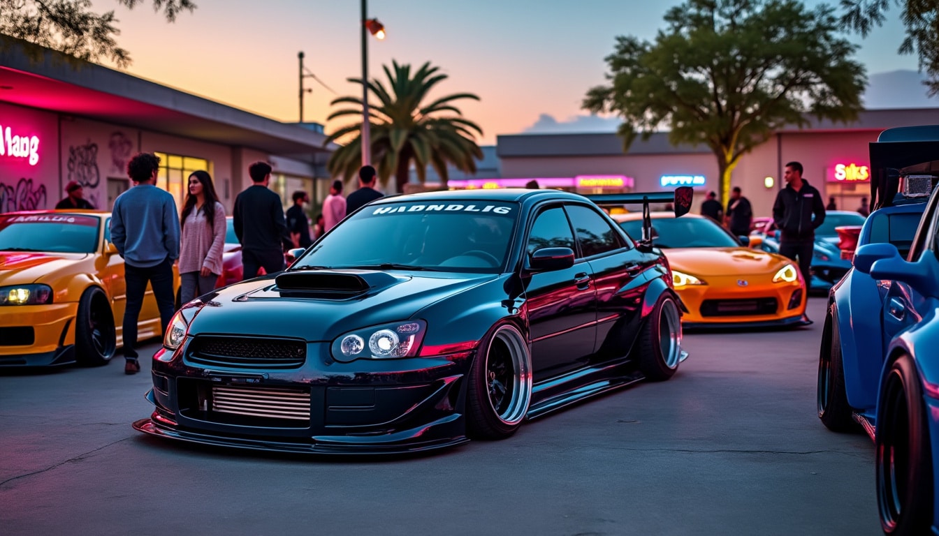 découvrez comment le besoin d'affirmation de soi et le désir d'appartenance à un groupe influencent la passion pour le tuning carrosserie.