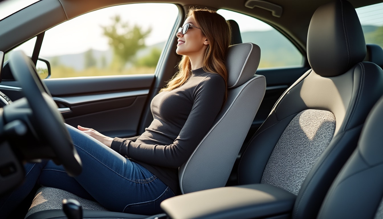 découvrez comment le confort lombaire offert par des coussins ergonomiques motive l'achat d'accessoires auto pour un meilleur bien-être lors de la conduite.