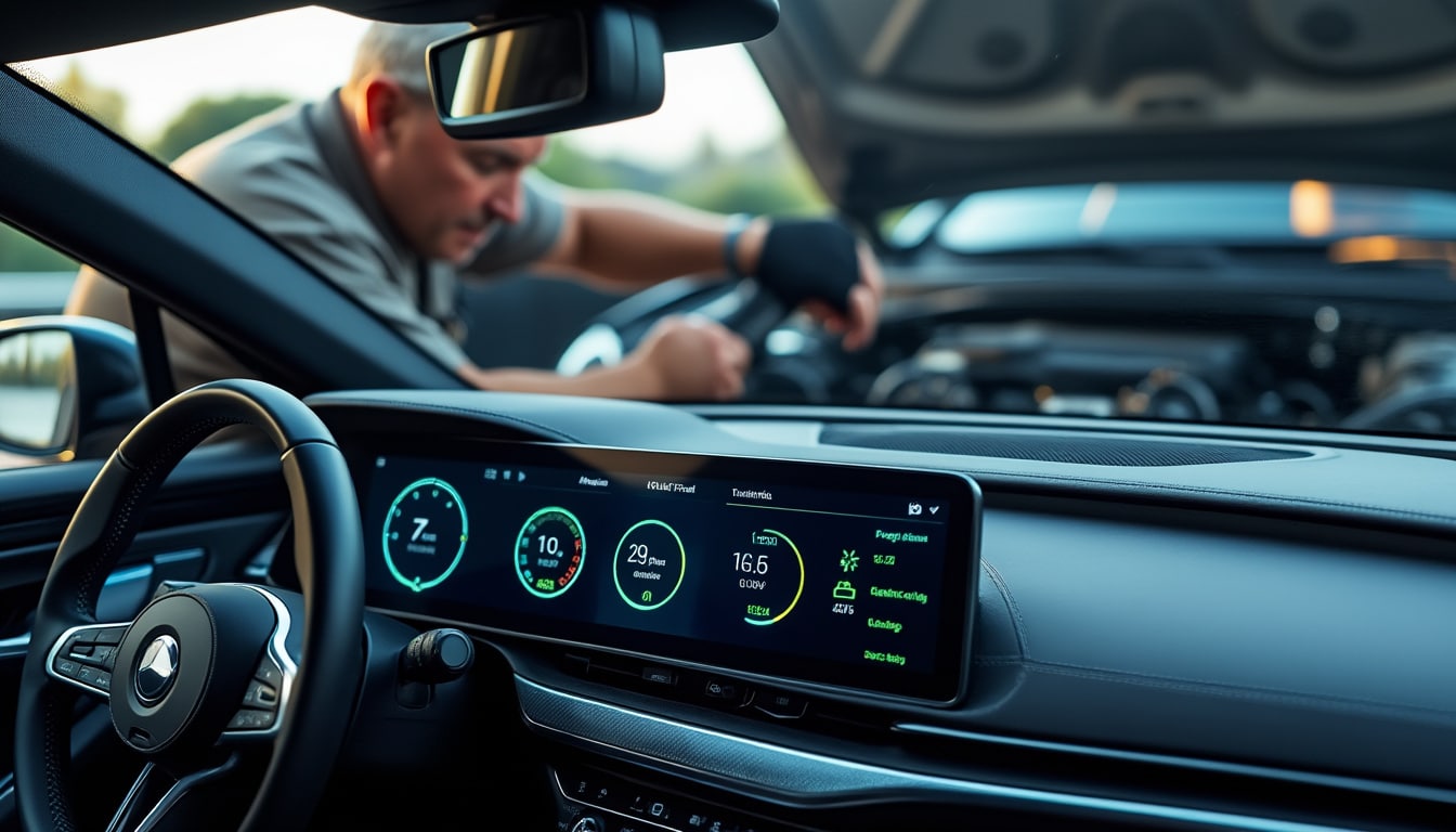 découvrez comment le diagnostic prédictif de panne via l'ordinateur de bord révolutionne l'entretien automobile en remplaçant les méthodes traditionnelles telles que la vidange régulière.