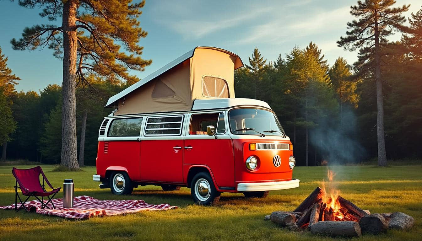 découvrez le légendaire combi volkswagen t1, l'ancêtre mythique et emblématique qui a façonné l'esprit du camping-car et de la vanlife.