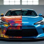 découvrez comment la technique du covering adhésif permet de personnaliser votre voiture tout en offrant la possibilité de revenir à l'aspect d'origine après un tuning carrosserie.