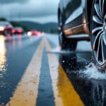 découvrez pourquoi la confiance éprouvée sous une pluie battante confirme l'importance d'investir dans des pneus saisonniers de qualité pour une sécurité optimale.