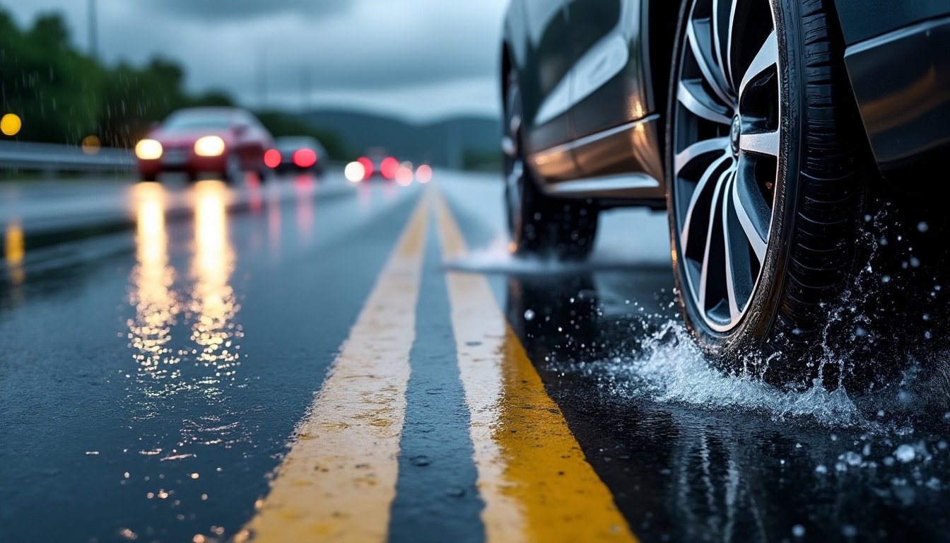 découvrez pourquoi la confiance éprouvée sous une pluie battante confirme l'importance d'investir dans des pneus saisonniers de qualité pour une sécurité optimale.