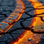 découvrez comment l'usure prématurée de la gomme tendre sur l'asphalte brûlant affecte la durabilité des pneus saison et les solutions pour prolonger leur efficacité.