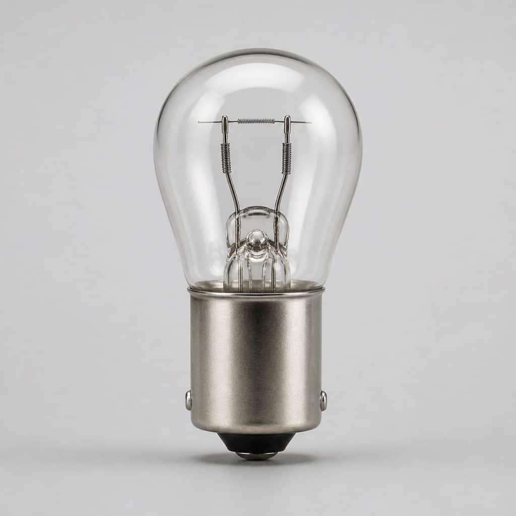 Ampoule de feu de position présenté sur fond clair