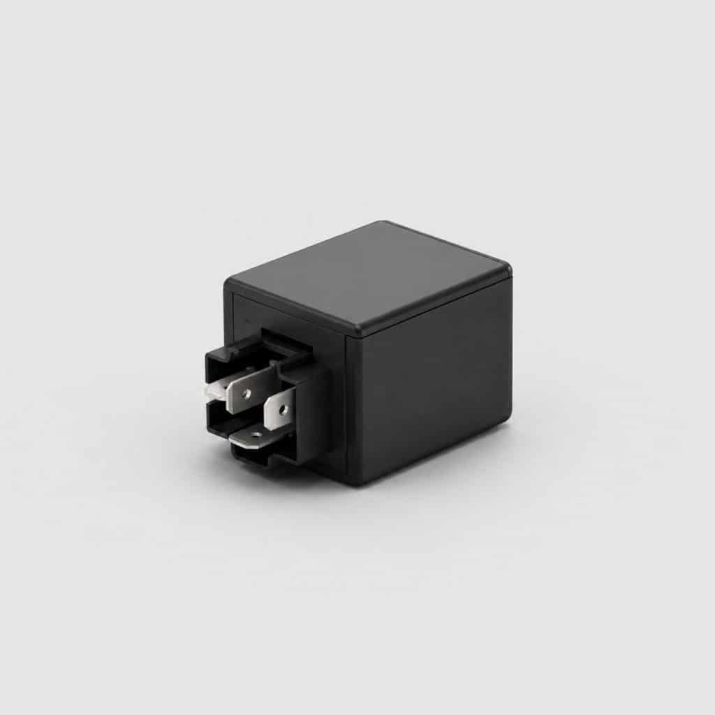 Centrale de clignotant présenté sur fond clair