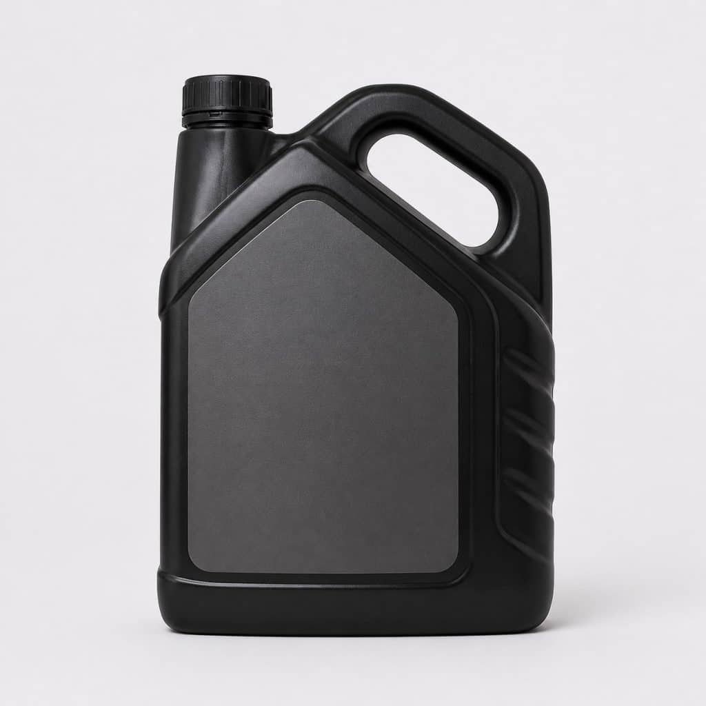 Huile moteur pour motorisation diesel présenté sur fond clair