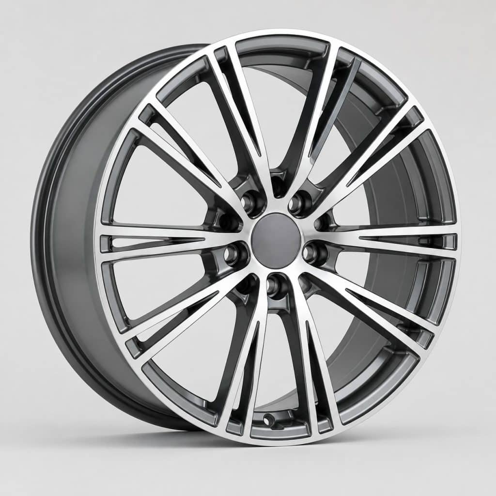 Jante alu design premium présenté sur fond clair