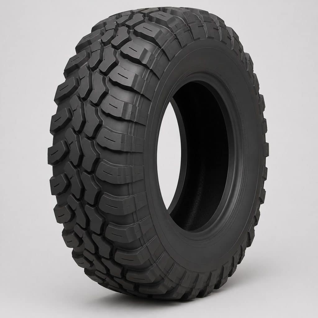 Pneu été 4x4/SUV présenté sur fond clair