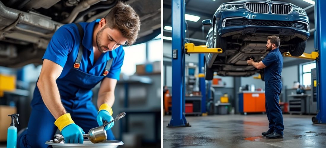 découvrez comment planifier le budget pour vos opérations de vidange et choisissez entre faire appel à un garage professionnel ou effectuer la vidange vous-même.